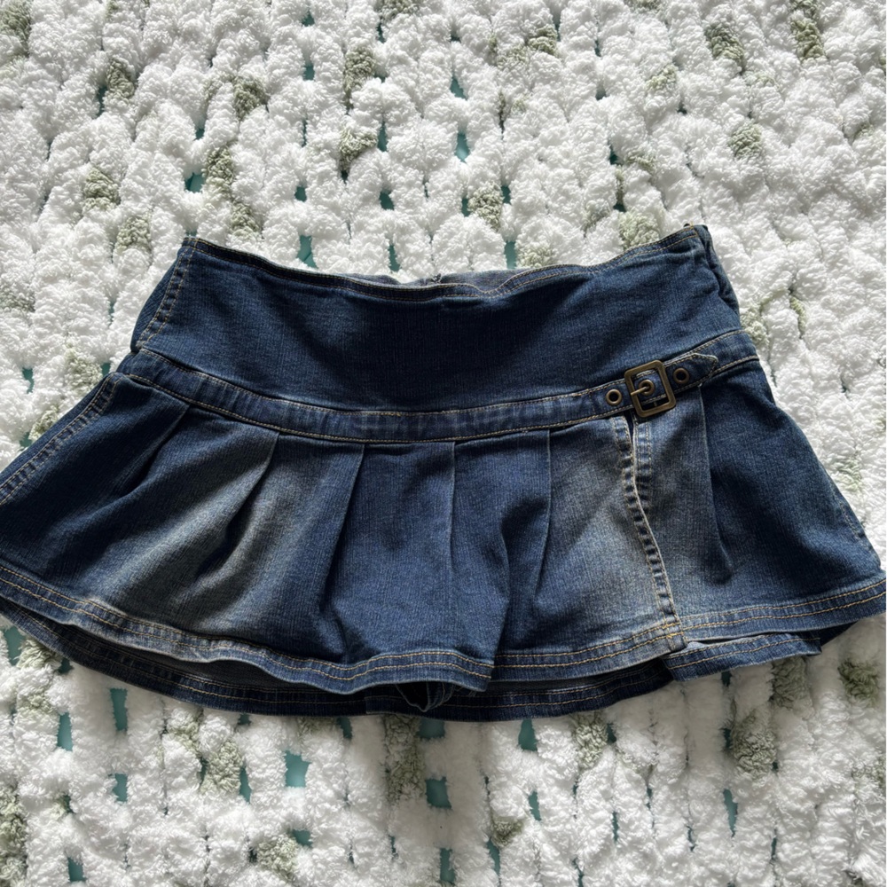Urban Outfitters Blue Denim Mini Skirt